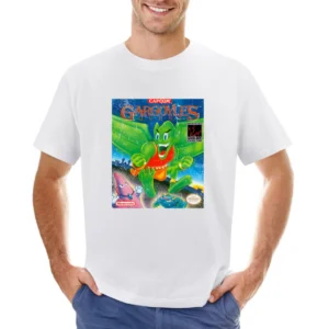 Gargoyles Quest Game Boy Nintendo Old School Retro Video Game Fan Dist Asian Size Men T-Shirt