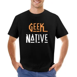 Geek Native funny cool Asian Size Men T-Shirt