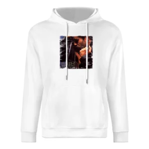 George Michael Faith Album Cover Distressed Image European Size Men Hoodie