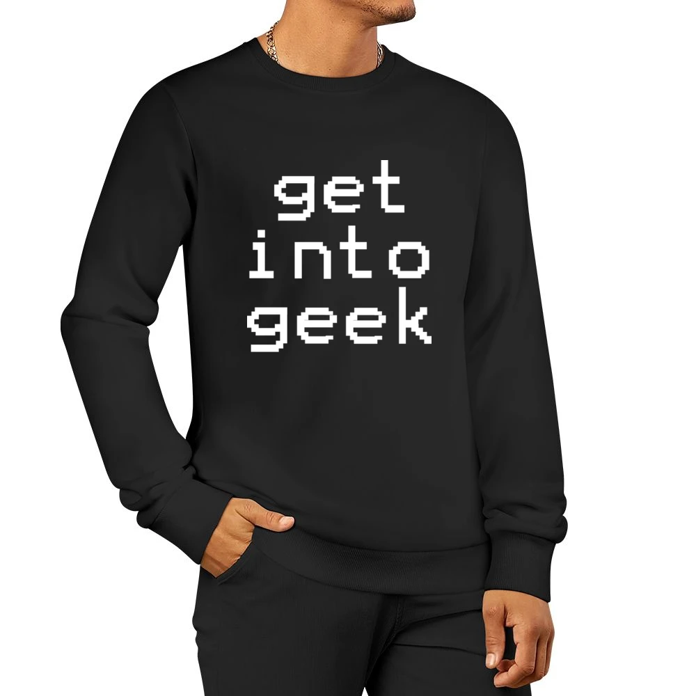 Get Into Geek - lifestyle Men Pullover Sweatshirt