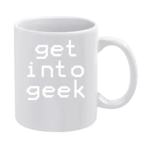 Get Into Geek - lifestyle White Mug