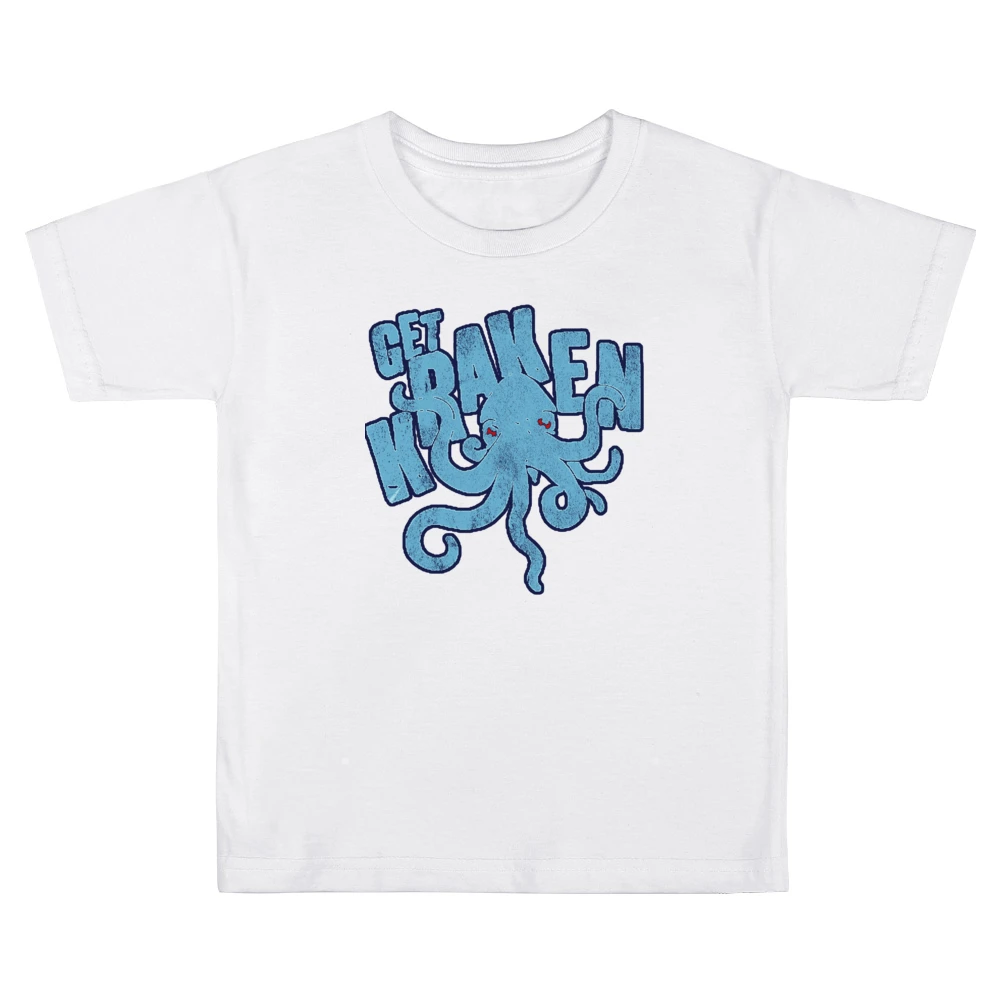Get Kraken Seattle Hockey Fan Kids Boys Girls T-Shirt