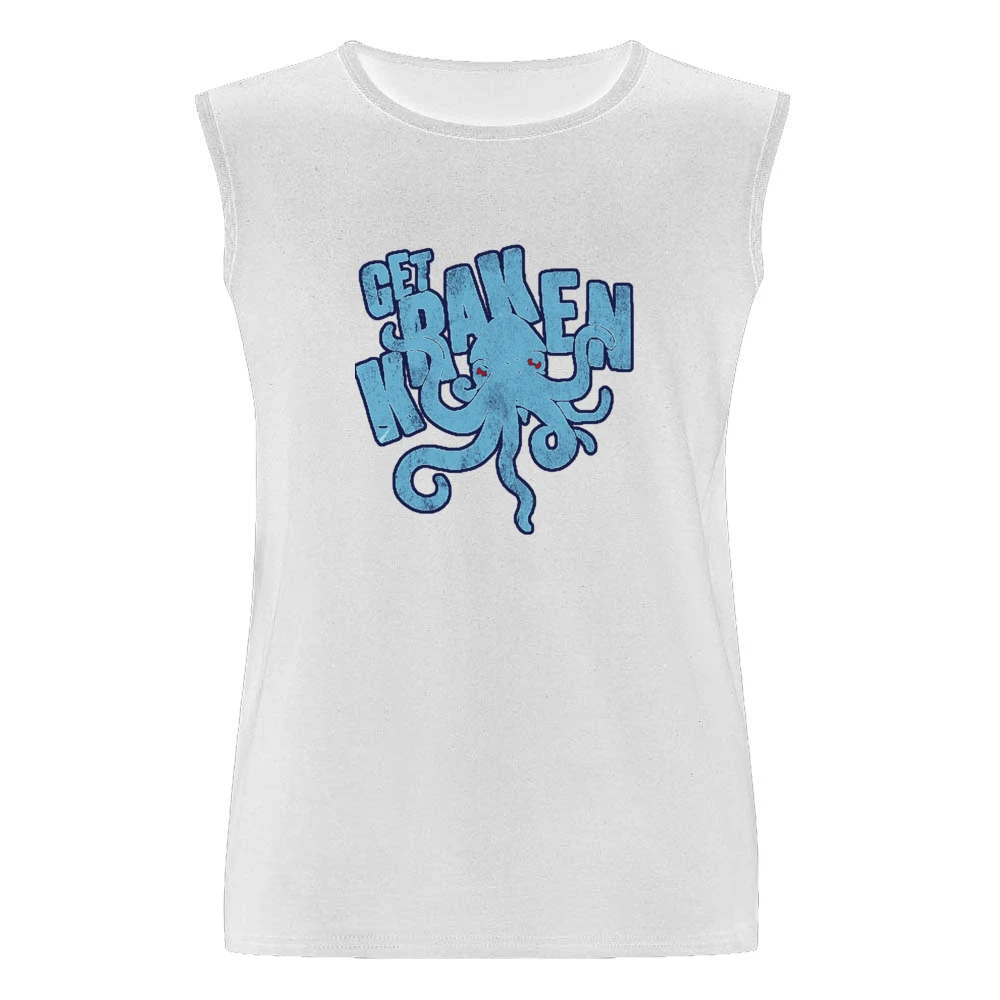 Get Kraken Seattle Hockey Fan Men Sleeveless T-Shirt