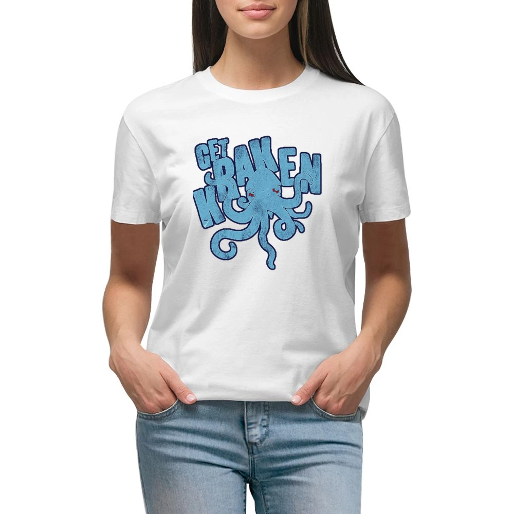 Get Kraken Seattle Hockey Fan Premium Women Ladies T-shirt