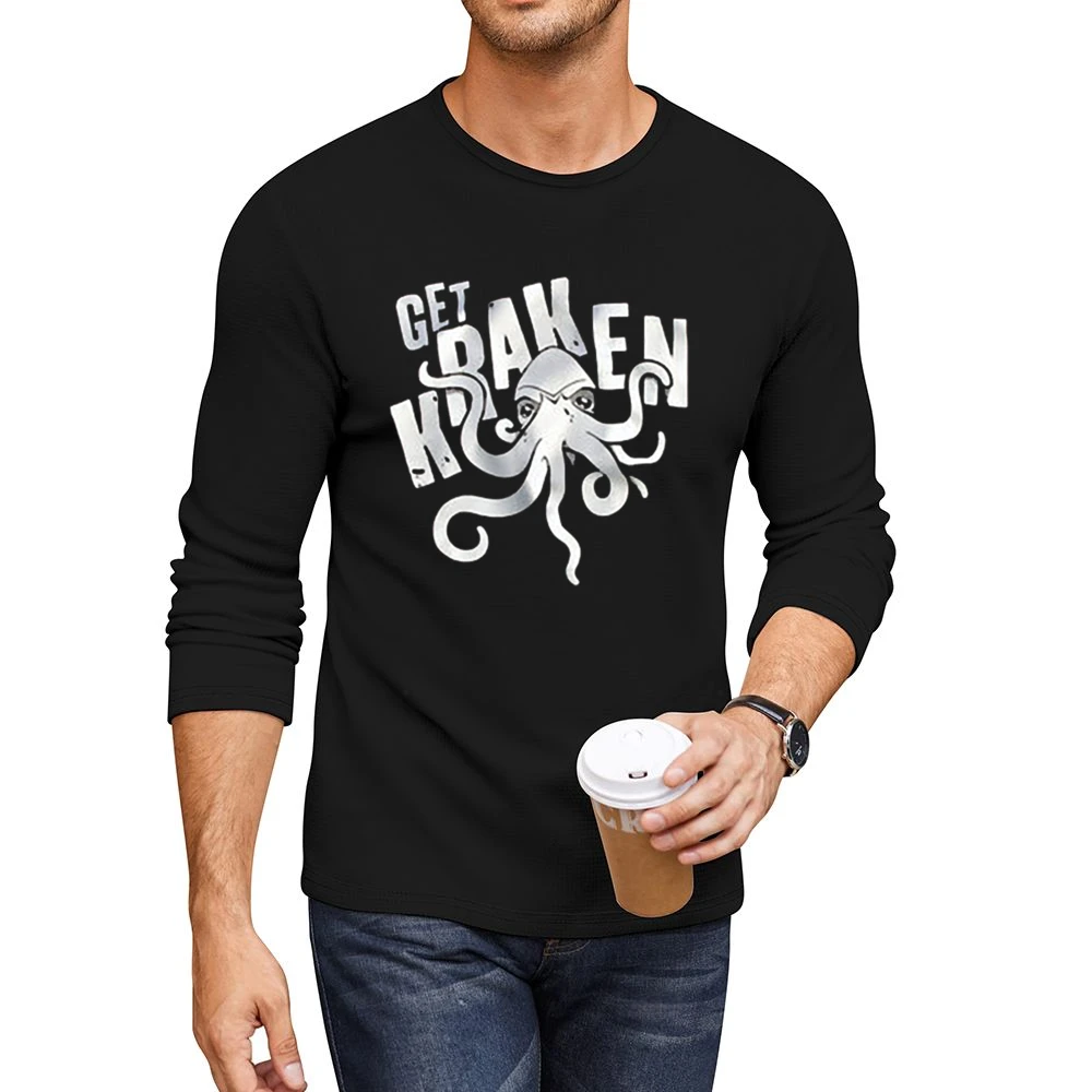 Get Kraken Seattle Hockey Men CrewNeck Long Sleeve T-Shirt