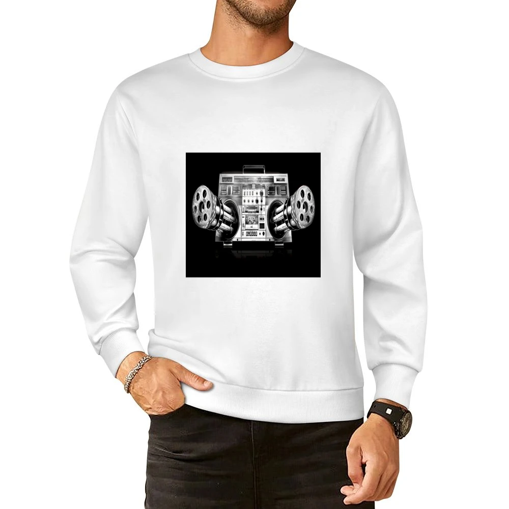 Ghetto Blaster Tshirt European Size Pullover Sweater