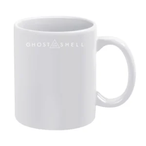 Ghost In The Shell Logo Anime Movie Fan White Mug