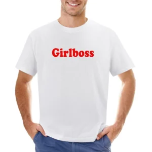 Girlboss Fun Popular Women Celebrity Graphic Instagram Blogger Asian Size Men T-Shirt