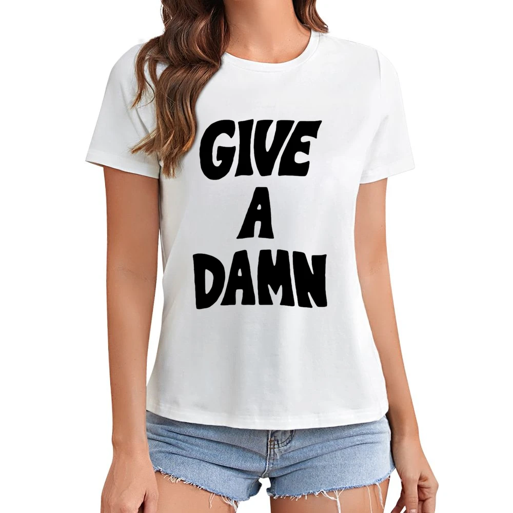 Give A Damn Turner Arctic Monkeys Popular Glastonbury Concert Music Fa Asian Size Women Ladies T-shirt