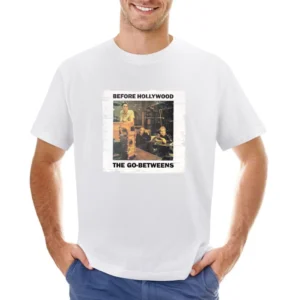 Go Betweens Before Hollywood Album Cover Distressed Image Asian Size Men T-Shirt