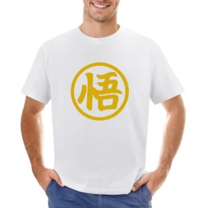 GoKu Kanji Kakarot Super Saiyan Dragon Ball Z Asian Size Men T-Shirt