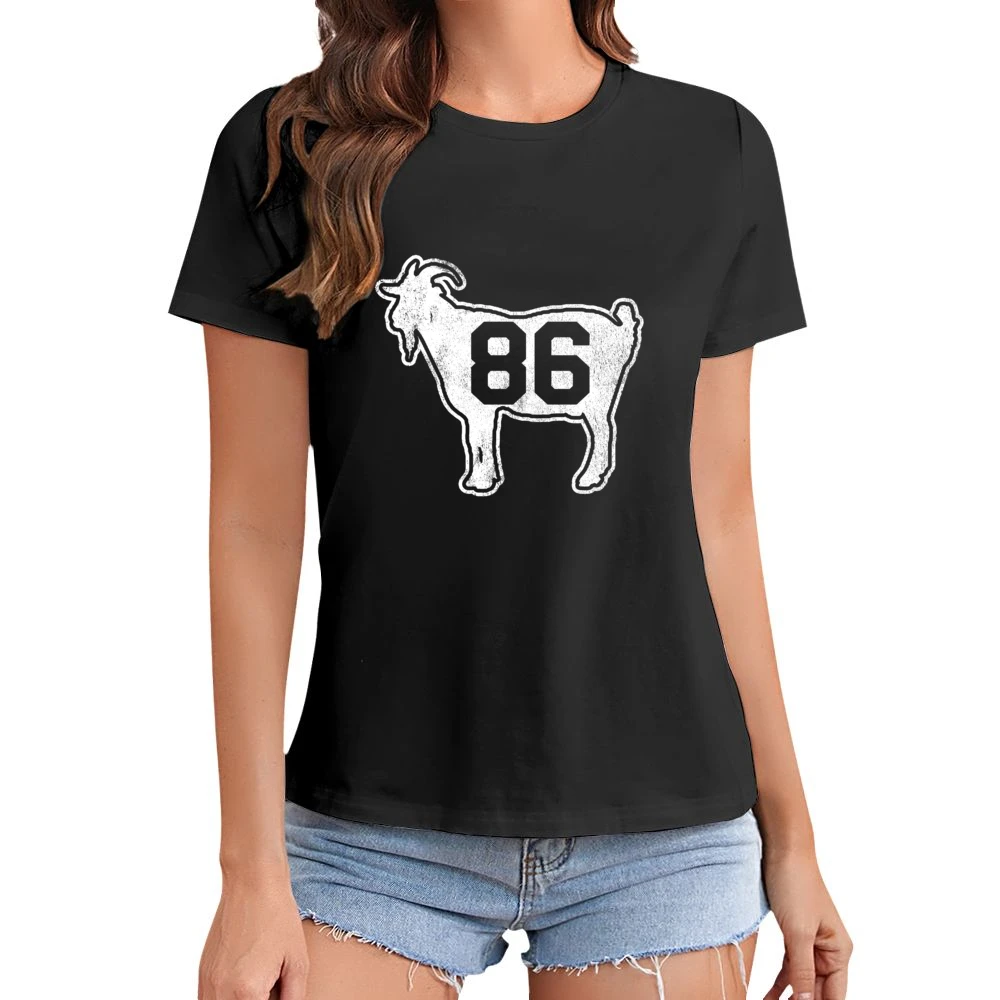 Goat Nikita Kucherov Tampa Bay Vintage Hockey Fan Asian Size Women Ladies T-shirt