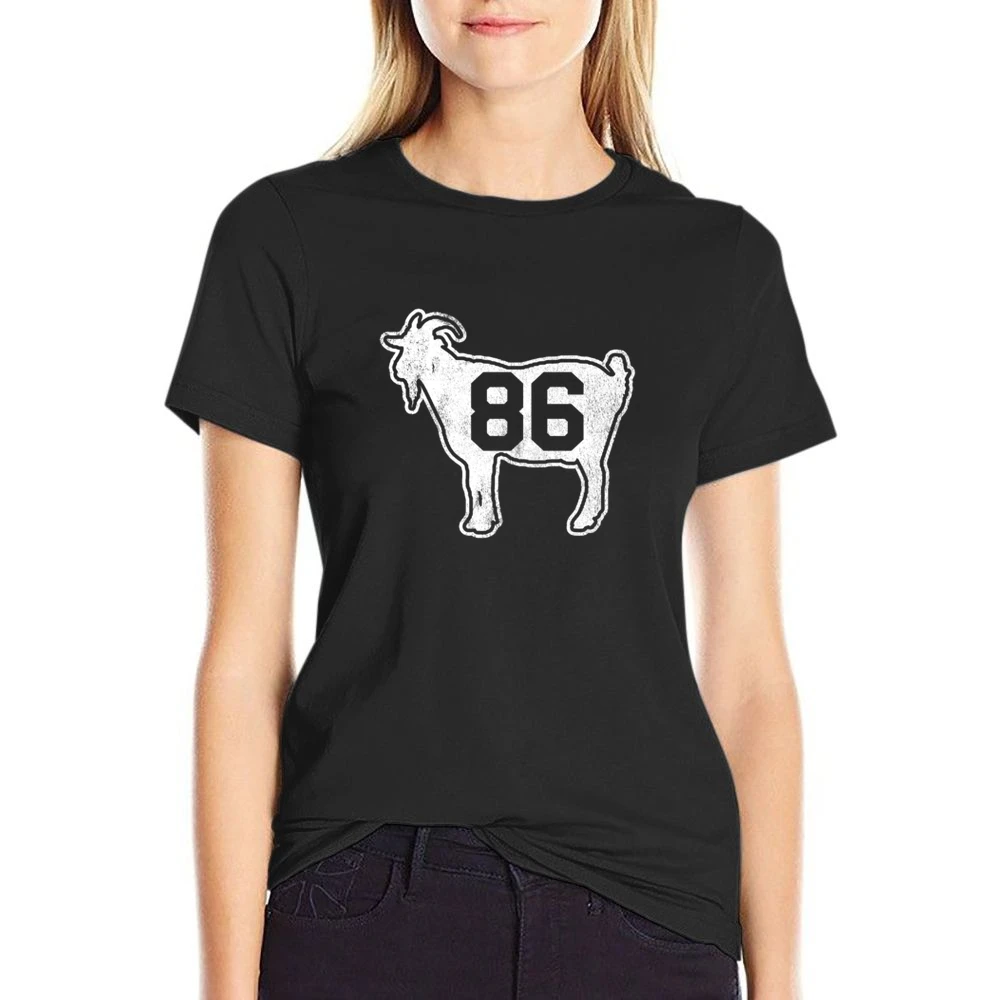Goat Nikita Kucherov Tampa Bay Vintage Hockey Fan US Size Women Ladies T-shirt
