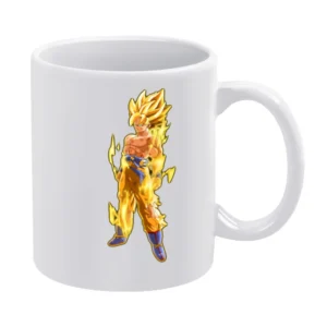 Goku super saiyan dragon Ball Z White Mug