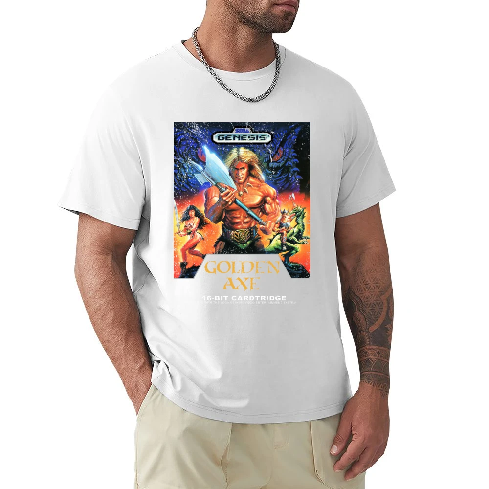 Golden Axe Sega Genesis Old School Retro Video Game Fan Distressed T S Premium Men T-shirt