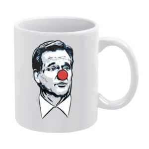Goodell is a Bozo Clown Cool Funny New England Matt Patricia White Mug