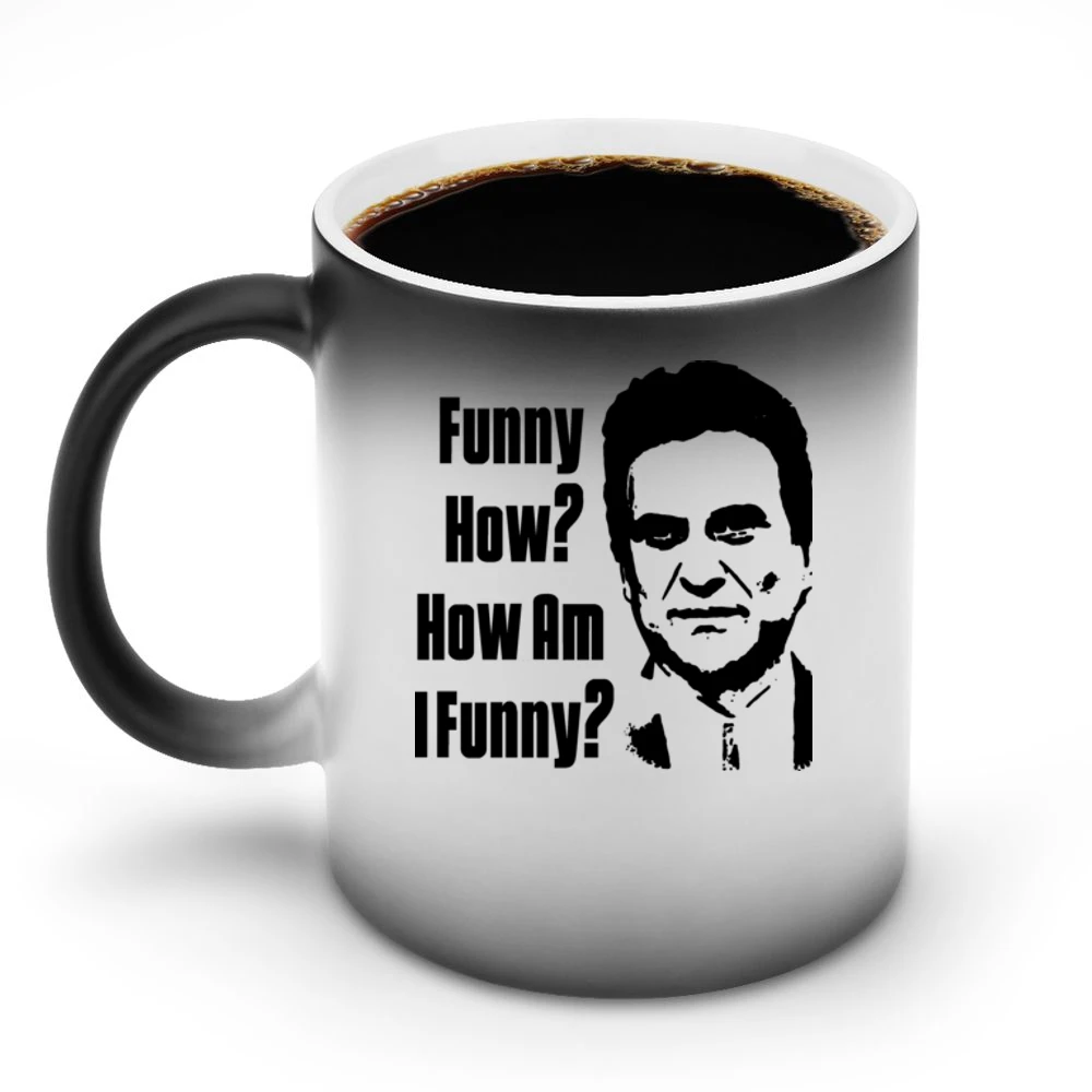 Goodfellas Crime Funny How Movie Discoloration Mug