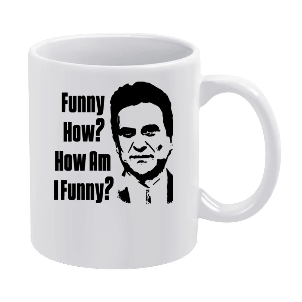 Goodfellas Crime Funny How Movie White Mug