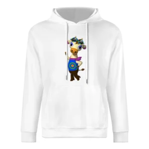 Gracie From Animal Crossing Nintendo Character Video Game European Size Men Hoodie