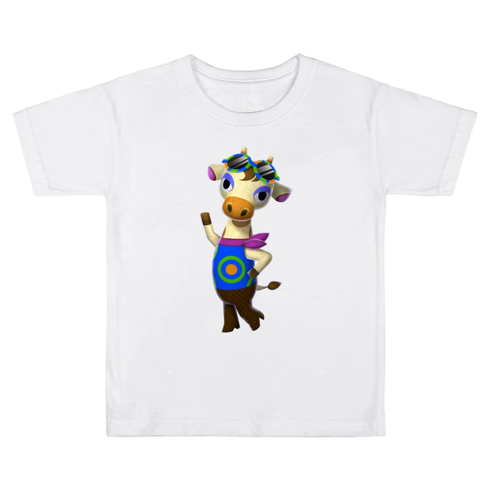 Gracie From Animal Crossing Nintendo Character Video Game Kids Boys Girls T-Shirt