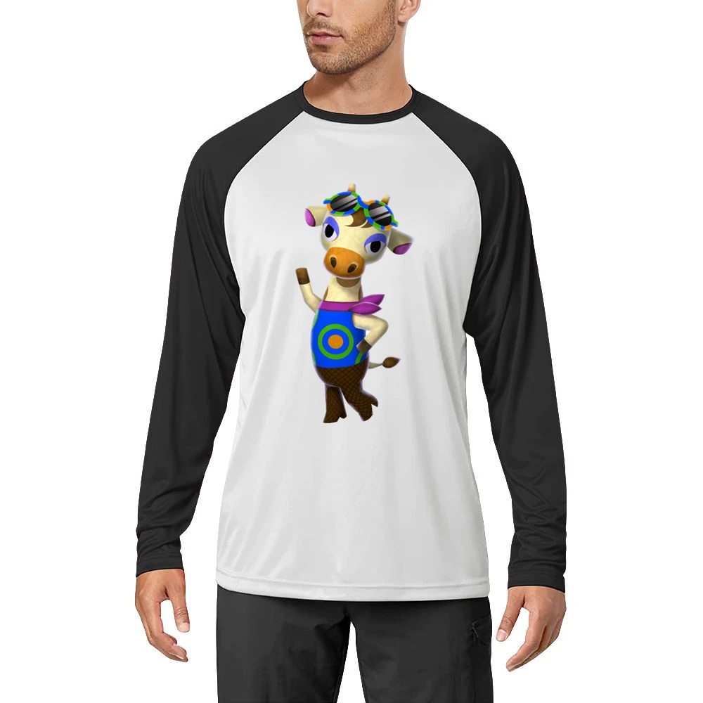 Gracie From Animal Crossing Nintendo Character Video Game Men Long Sleeve T-Shirt