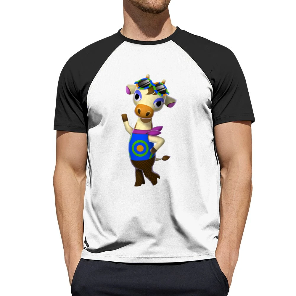 Gracie From Animal Crossing Nintendo Character Video Game Men Short Sleeve T-Shirt