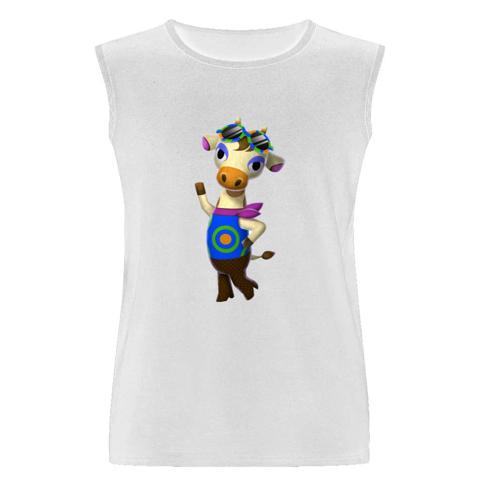 Gracie From Animal Crossing Nintendo Character Video Game Men Sleeveless T-Shirt