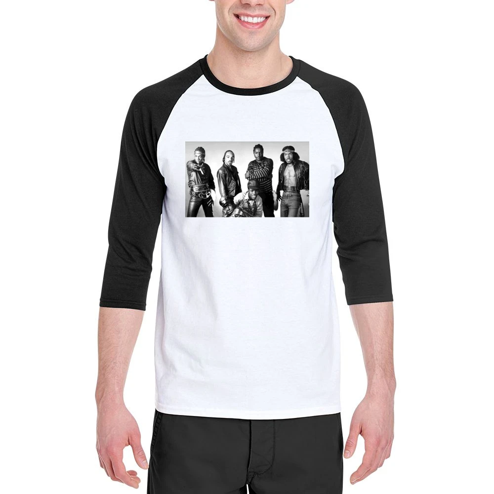 Grand Master Flash Group Tshirt (All Colors Available) Men 3/4 Sleeve T-Shirt