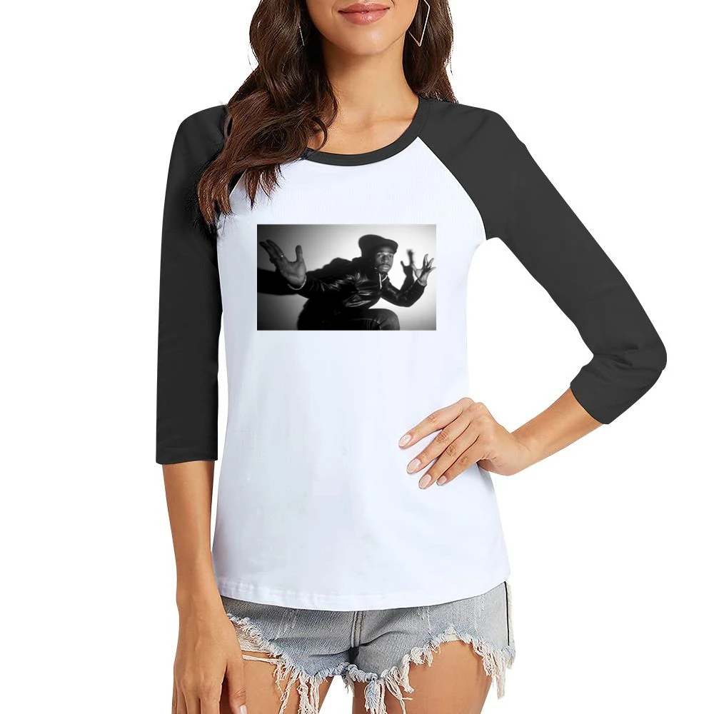 Grand Master Flash Tshirt (All Coloers Available) Women Ladies 3-4 Sleeve T-Shirt