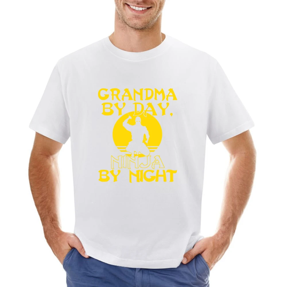 Grandma By Day Ninja By Night Tshirt Asian Size Men T-Shirt