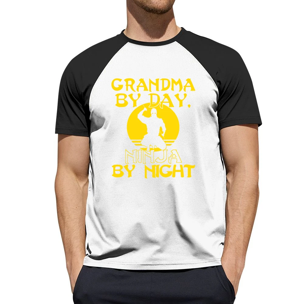 Grandma By Day Ninja By Night Tshirt Men Short Sleeve T-Shirt