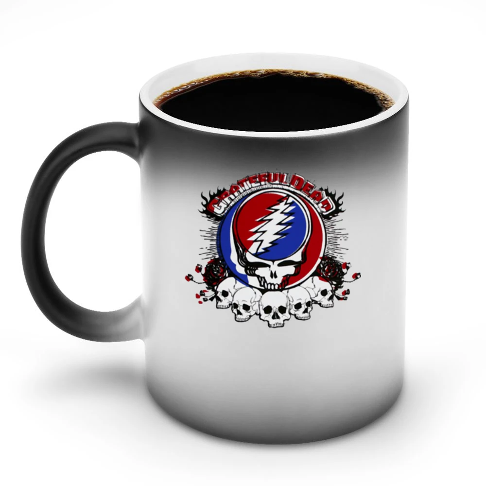 Grateful death skull Discoloration Mug