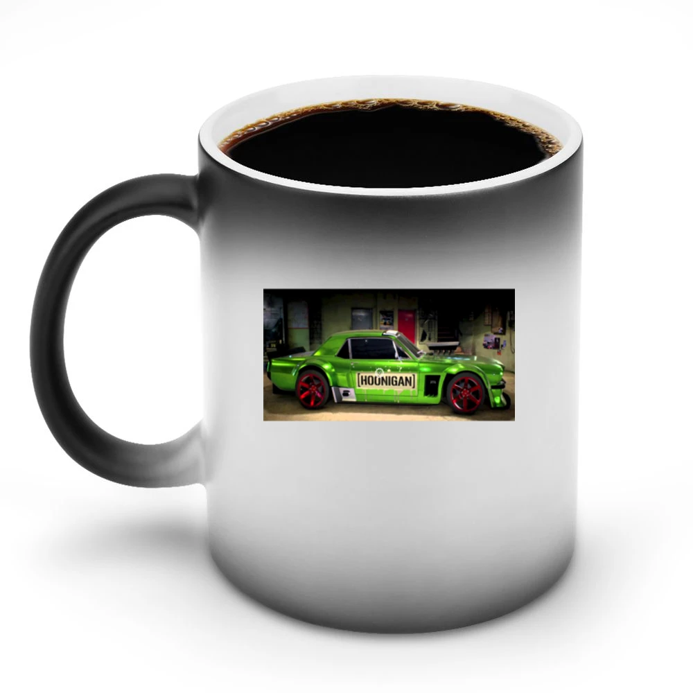 Green Mustang Tshirt Discoloration Mug