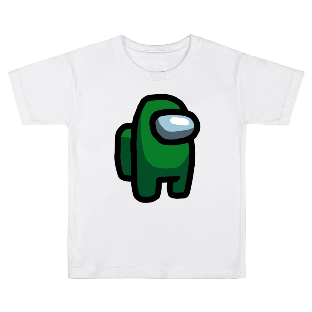 Green Suspect Fun Video Game Fan Kids Boys Girls T-Shirt