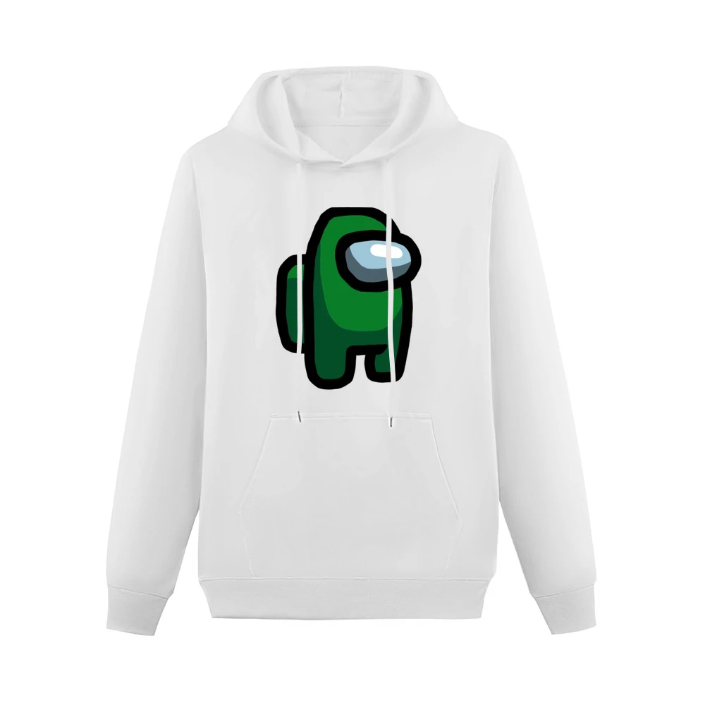Green Suspect Fun Video Game Fan Men Hoodie With Pocket