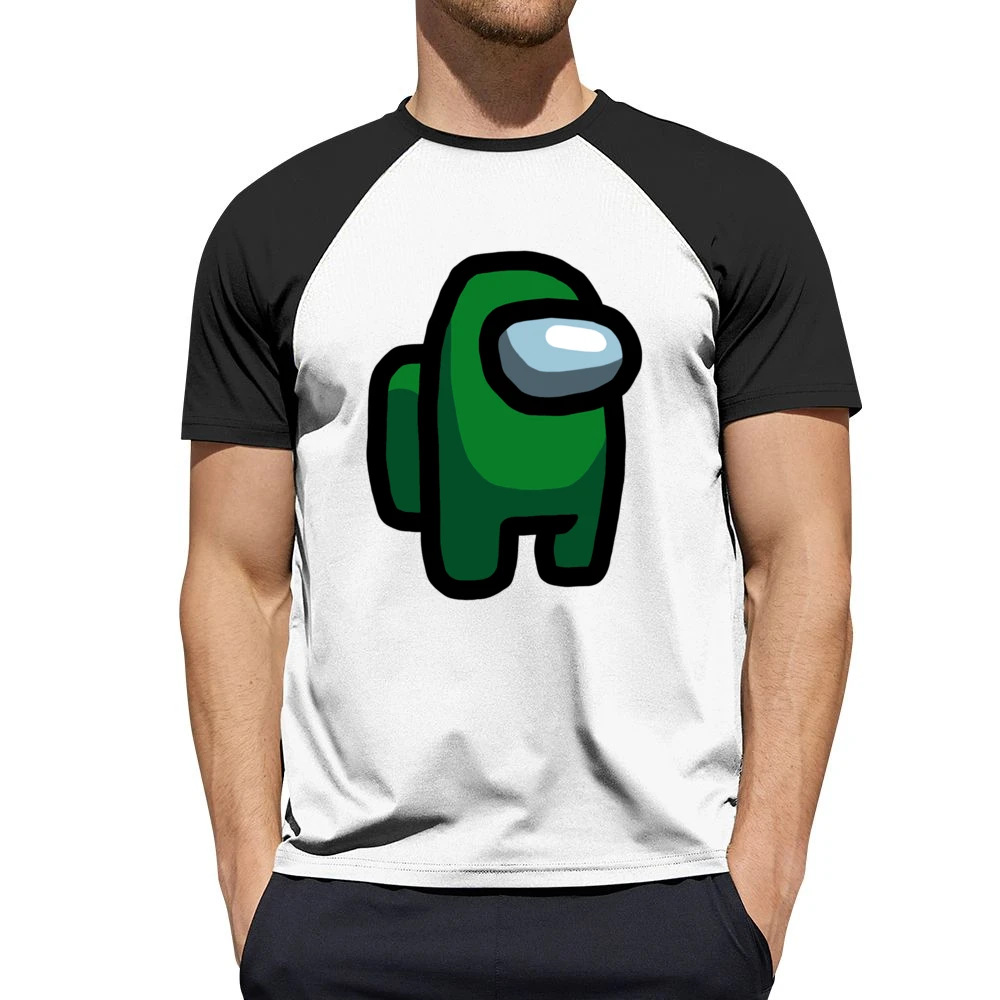 Green Suspect Fun Video Game Fan Men Short Sleeve T-Shirt