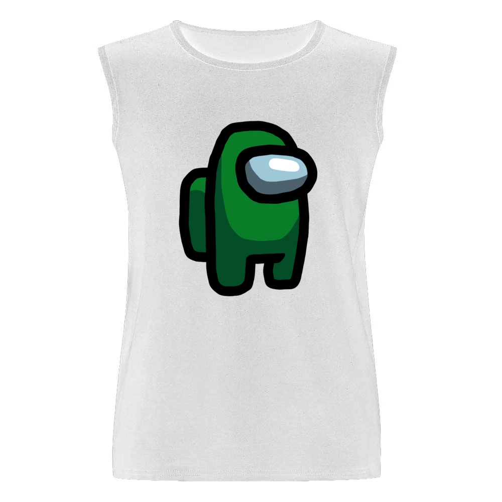 Green Suspect Fun Video Game Fan Men Sleeveless T-Shirt