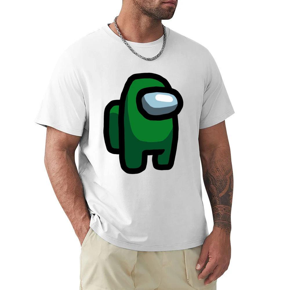 Green Suspect Fun Video Game Fan Premium Men T-shirt