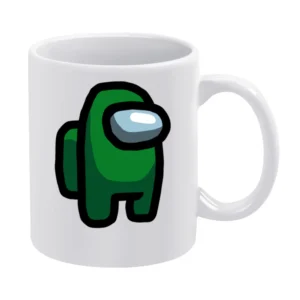 Green Suspect Fun Video Game Fan White Mug