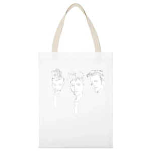 Greenday rock band member White Canvas Tote Shopping Bag