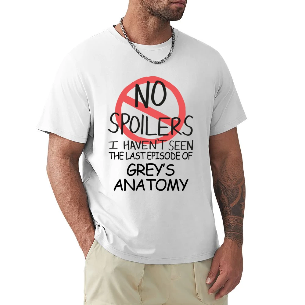 Greys Anatomy No Spoilers Last Episode Tv Funny Premium Men T-shirt