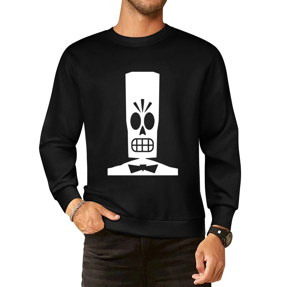 Grim Fandango Manny Calavera Video Game European Size Pullover Sweater