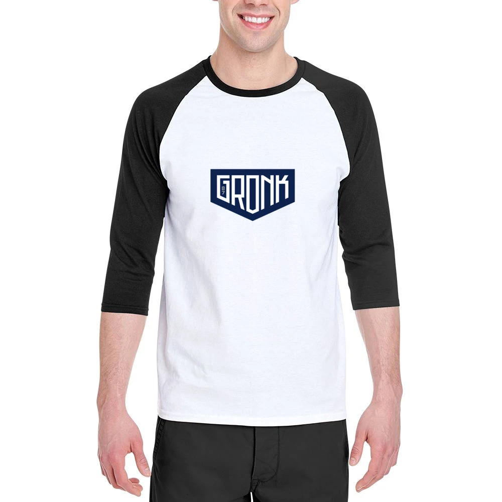 Gronkowski New England Patriots tshirt Men 3/4 Sleeve T-Shirt