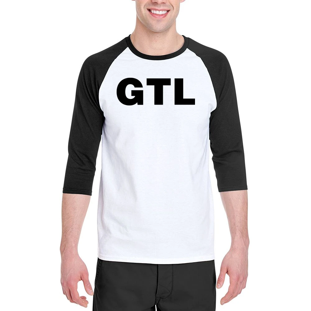 Gtl Jersey Shore Funny Men 3/4 Sleeve T-Shirt