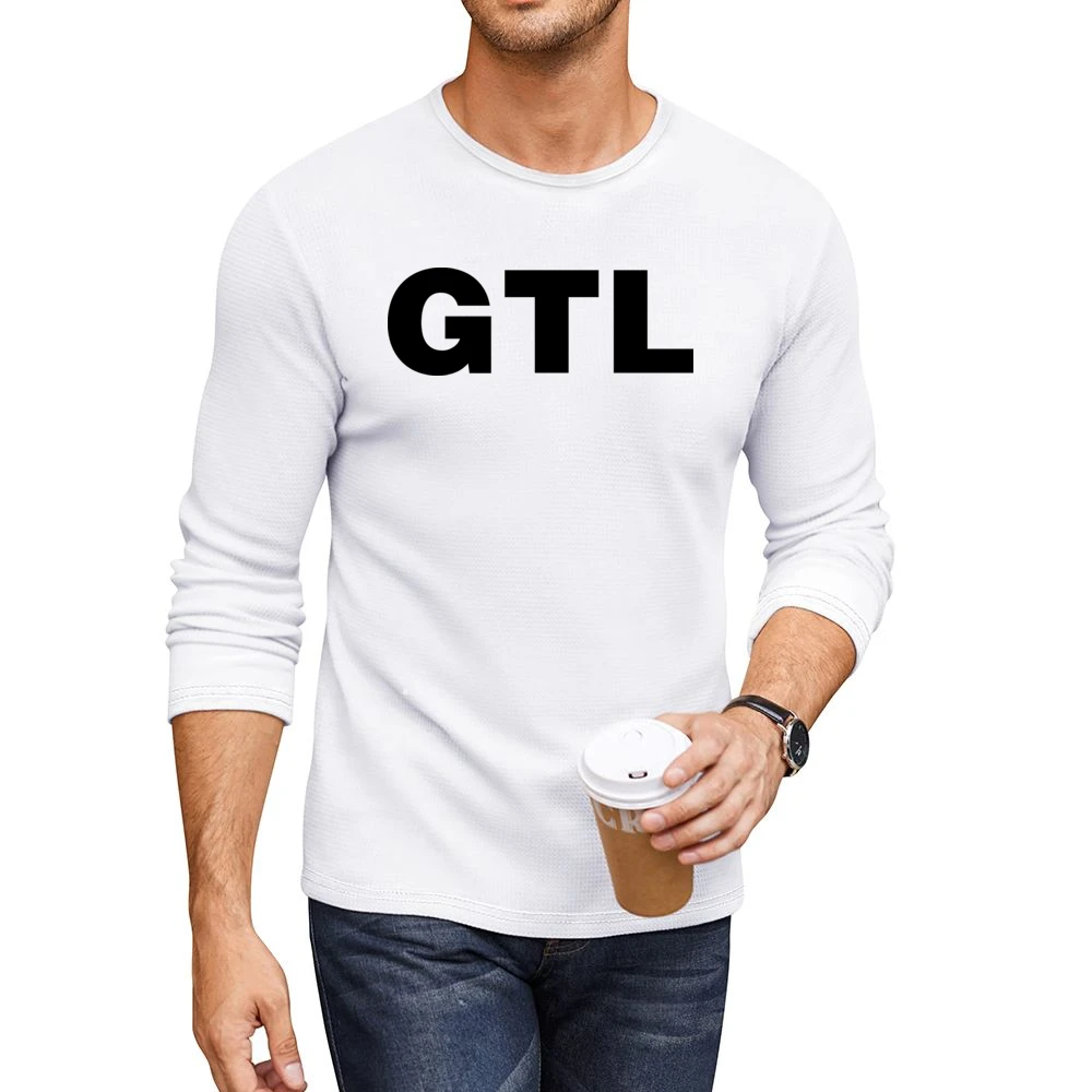 Gtl Jersey Shore Funny Men CrewNeck Long Sleeve T-Shirt