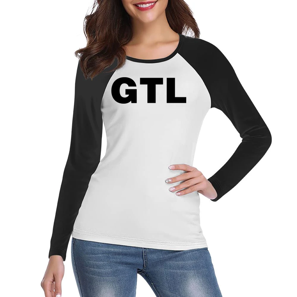 Gtl Jersey Shore Funny Women Ladies Long Sleeve T-Shirt