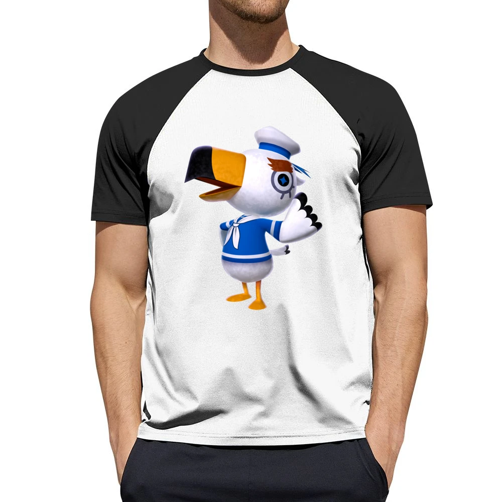 Gulliver From Animal Crossing Nintendo Character Video Game Men Short Sleeve T-Shirt