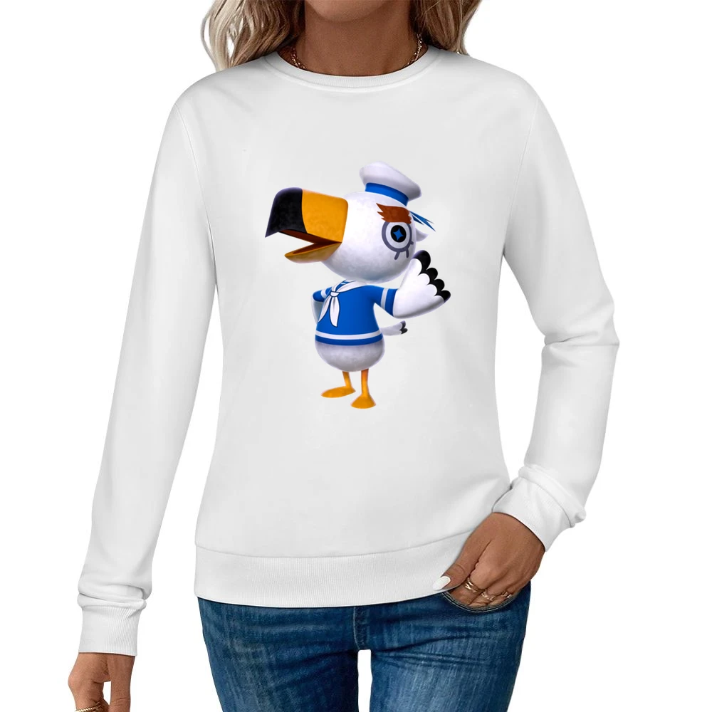 Gulliver From Animal Crossing Nintendo Character Video Game Women Pullover Sweatshirt