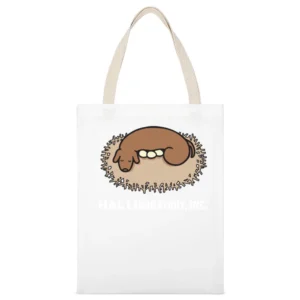 HAL Laboratory Japanese Video Game Developer Logo White Canvas Tote Shopping Bag