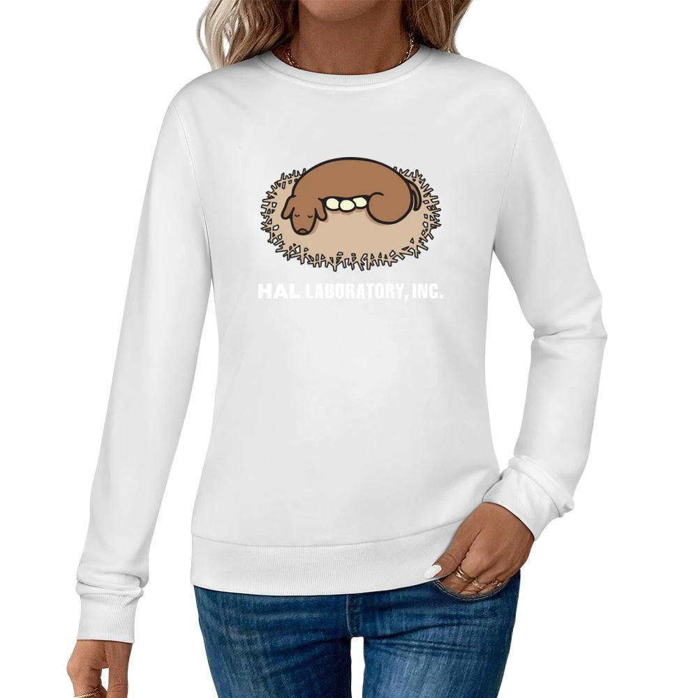 HAL Laboratory Japanese Video Game Developer Logo Women Pullover Sweatshirt